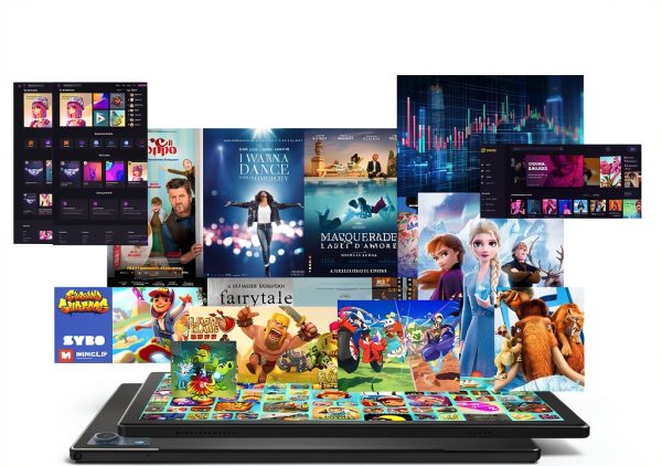 MEIZE Android 14 Tablet 10.1 Inch 128GB 8GB RAM Keyboard-1