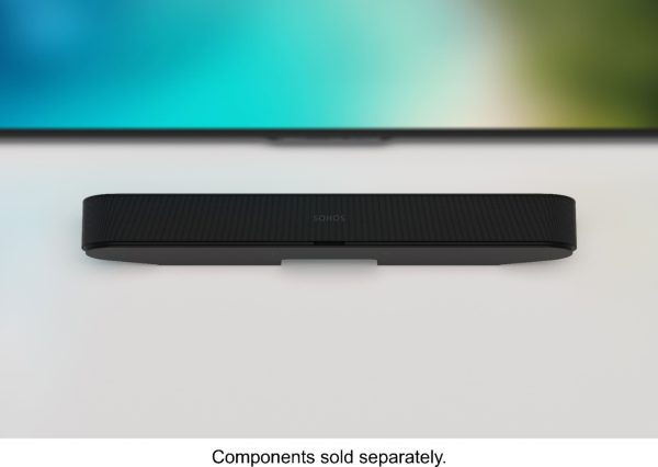 Sonos Beam Wall Mount Secure Black Soundbar Installation-2