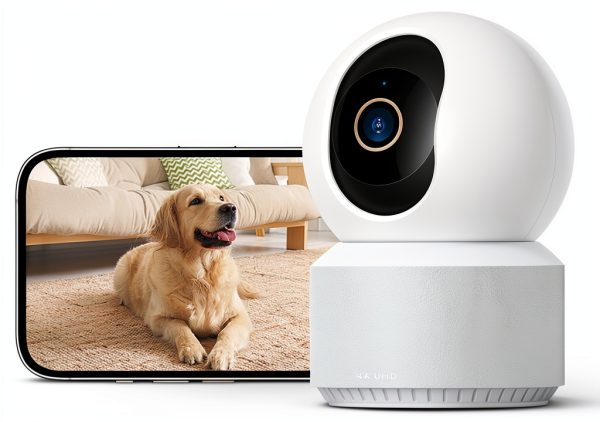 FINEAK Indoor Camera 4K UHD Pet Baby Security Wi-Fi 6-0