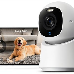 FINEAK E30 4K Indoor Security Camera AI Pet Tracking-0