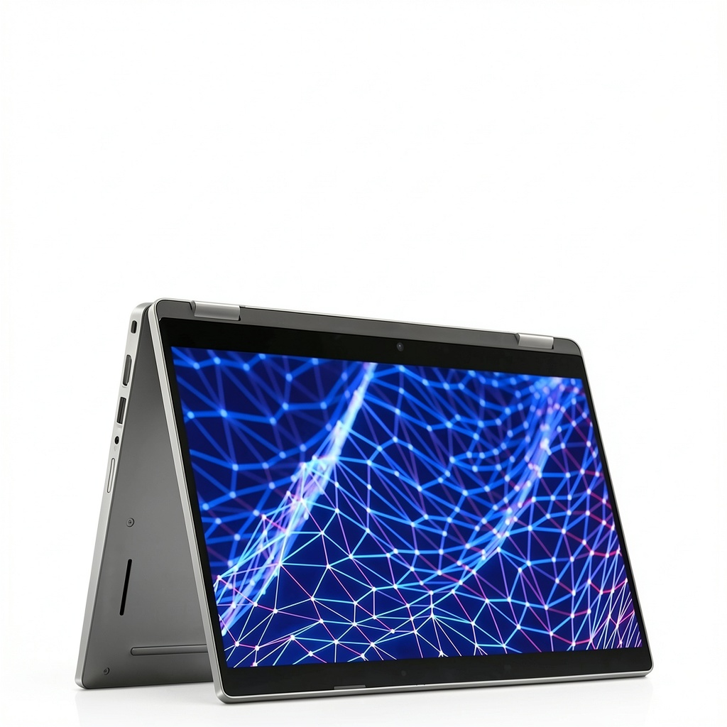 Dell Latitude 5330 2-in-1 laptop in tablet mode on a desk