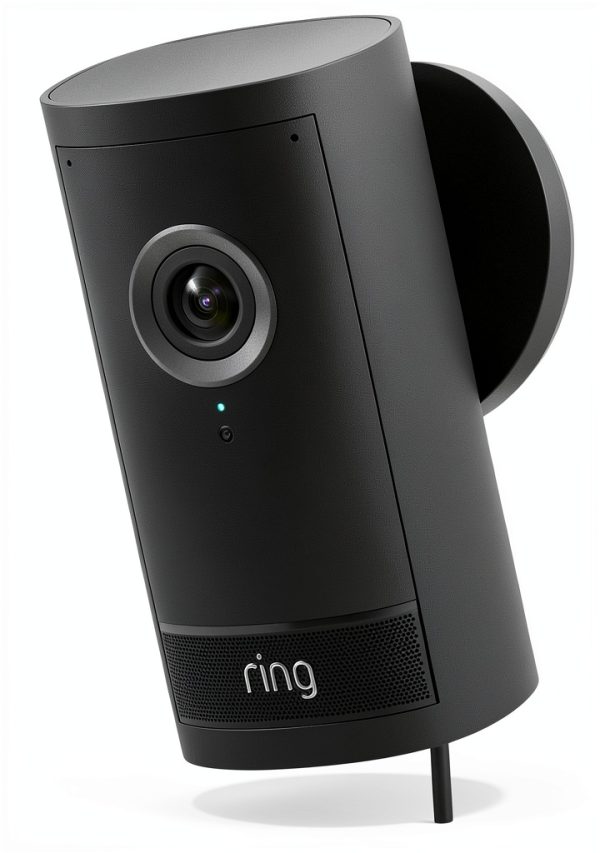 Ring Outdoor Cam Pro 4K Security Camera Black White-0