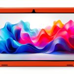 LINSAY Android 15 Tablet 10.1 Inch Octa Core 128GB Red-0