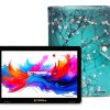 LINSAY 10.1 Inch Octa Core 256GB Android 15 Tablet Green-0