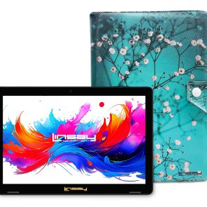 LINSAY 10.1 Inch Octa Core 256GB Android 15 Tablet Green-0