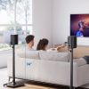 Sonos Speaker Stand Steel Glass Base Cable Management-3