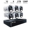 Night Owl 8 Channel NVR 6K Cameras 2TB Storage Expandable-1