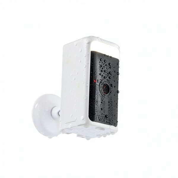 Wyze Battery Cam Pro 2K Outdoor Security Camera Black White-1