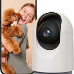FINEAK Indoor 2K Security Camera Pan Tilt Motion Detection-0