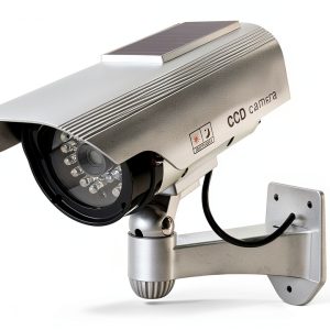 SPT Solar Decoy Security Camera LED Deterrent Outdoor Indoor-0
