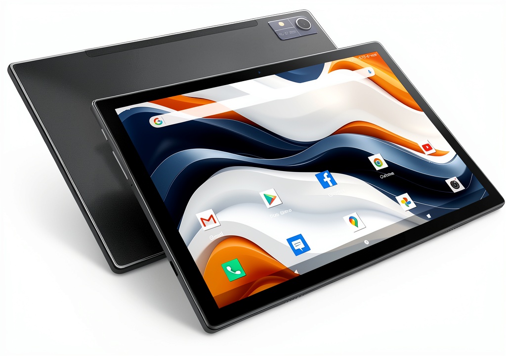 MEIZE Android tablet displaying multimedia content on its 10.1-inch screen