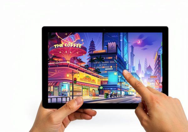 MEIZE Android 14 Tablet 10.1 Inch 128GB 8GB RAM Keyboard-12