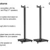 Sonos Speaker Stand Steel Glass Base Cable Management-9