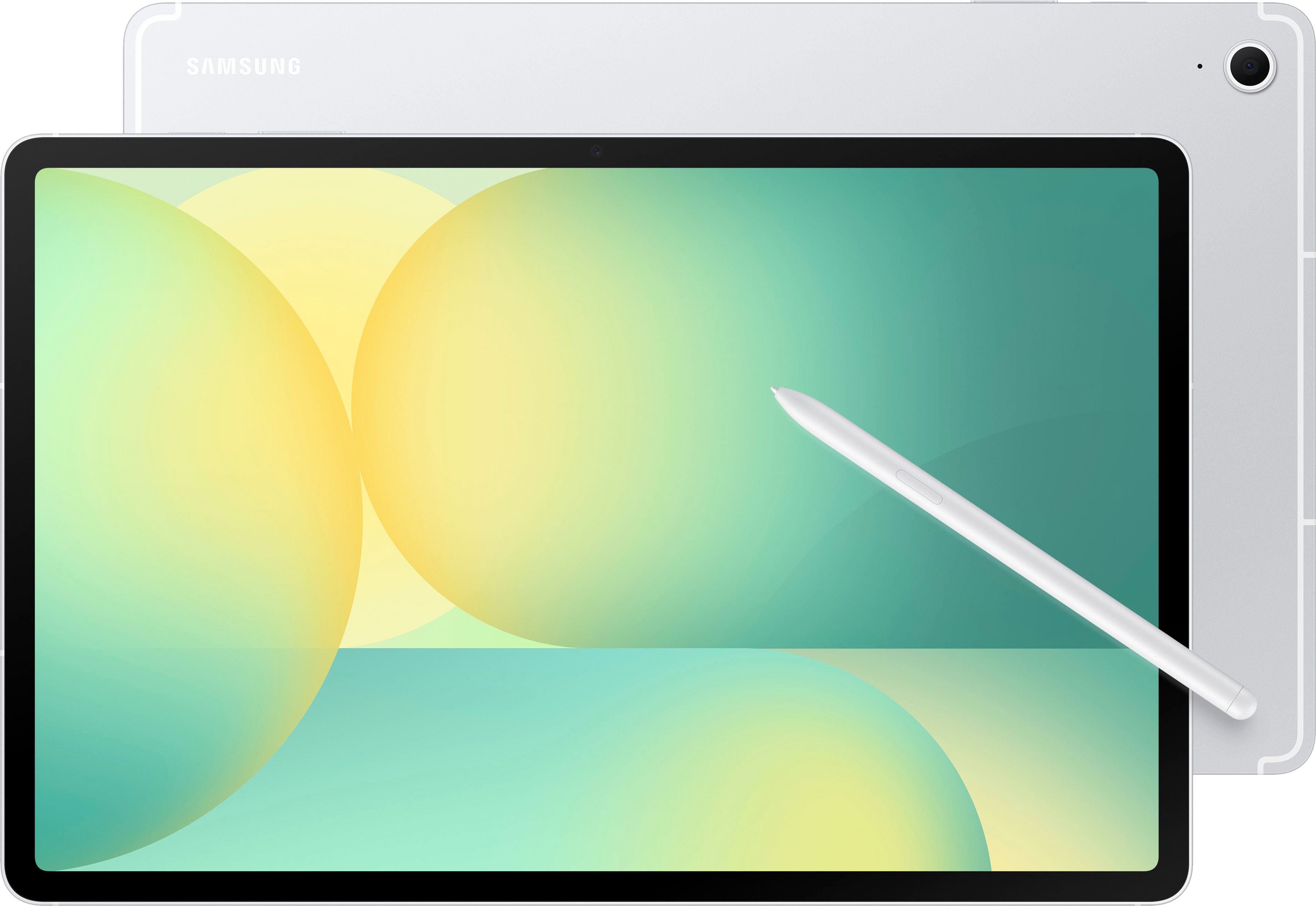 Installing Samsung Galaxy Tab S10 FE+ 13.1 Inch Tablet S Pen AI on a wooden desk