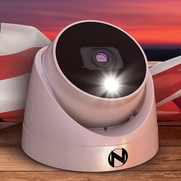 Night Owl 4 Camera Wired 2K Security Dome with 2 Way Audio-1