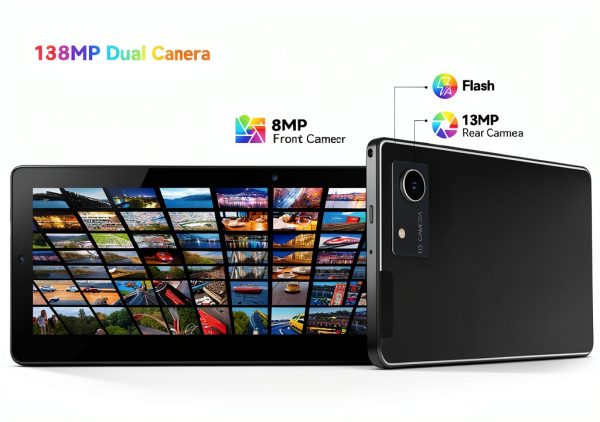 MEIZE Android 14 Tablet 10.1 Inch 128GB 8GB RAM Keyboard-11