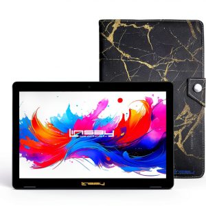 LINSAY 10.1 Inch Octa Core Android 15 Tablet 256GB Storage-0