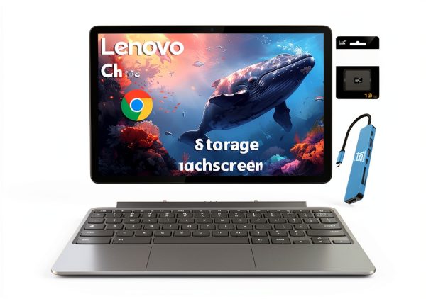 Lenovo Chromebook Duet 2-in-1 Laptop Tablet for Students-0