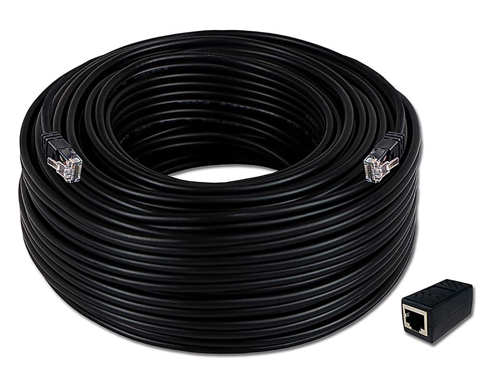 Night Owl Ethernet cable spool in an industrial setting