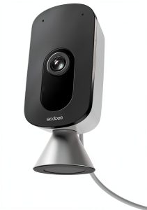 ecobee SmartCamera Voice Control Black White Home Security-0