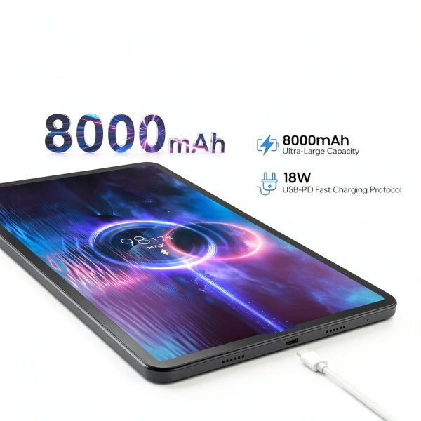 FEONAL 12 inch Android 15 Tablet Large Screen 16GB RAM-5