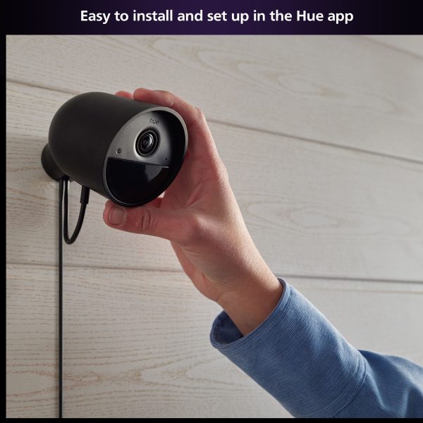 Philips Hue Wired Security Camera 1080p HD Live Stream-6