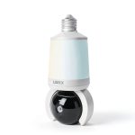 Lorex 2K Smart Lightbulb Camera Pan Tilt Security Home-0