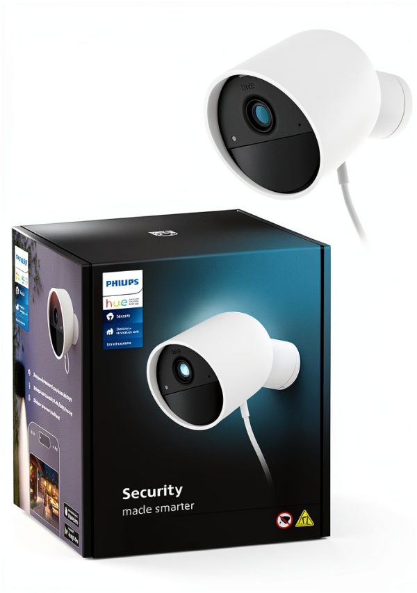 Philips Hue Wired Security Camera 1080p HD Live Stream-0