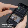 ecobee SmartCamera Voice Control Black White Home Security-4