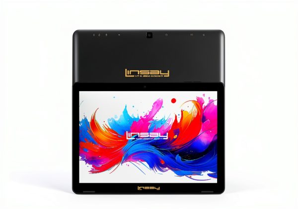 LINSAY 10.1 Inch Octa Core Android 15 Tablet 256GB Storage-6