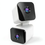 Cluzine Tuya 4MP Dual Lens WiFi Camera Indoor Monitor-0