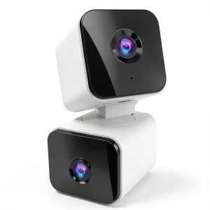 Cluzine Tuya 4MP Dual Lens WiFi Camera Indoor Monitor-0