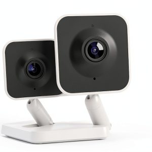 Roku Indoor Camera 2 Pack Home Security 1080p HD Wi Fi 6-0