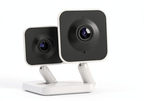 Roku Indoor Camera 2 Pack Home Security 1080p HD Wi Fi 6-0