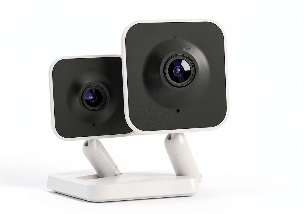 Roku Indoor Camera 2 Pack showing clear 1080p HD video on a mobile app