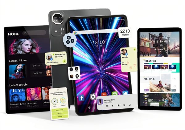 FEONAL 12 inch Android 15 Tablet Large Screen 16GB RAM-11