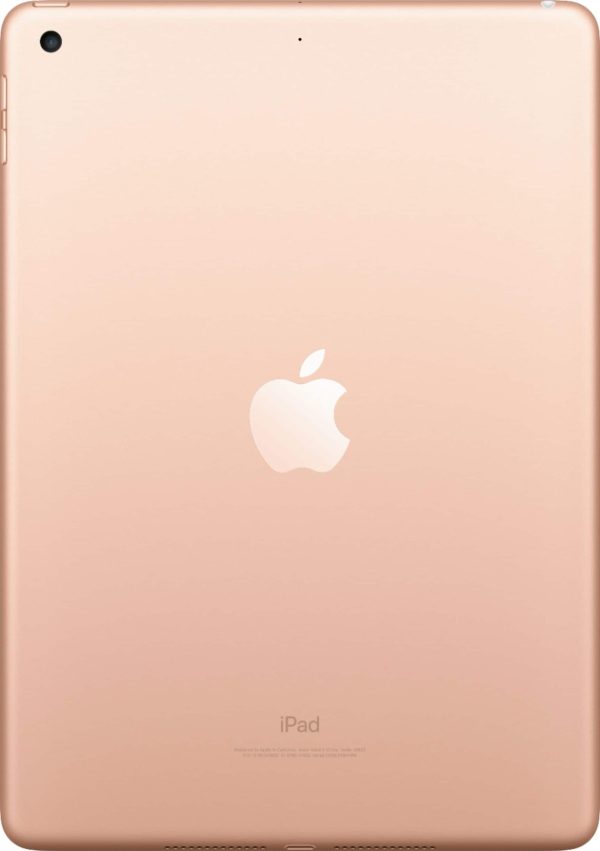 Apple iPad Wi Fi 128GB Gold Geek Squad Certified Refurbished-1