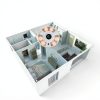 Cluzine 5MP Fisheye POE IP Camera HD Indoor Security-1