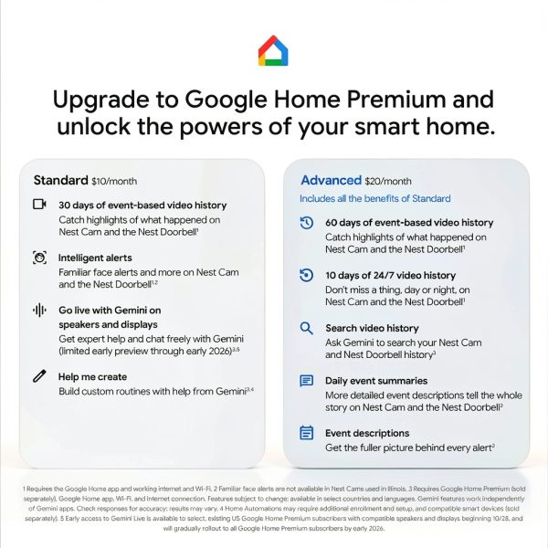 Google Nest Cam Indoor Wired 3rd Gen 2K Video Security-13