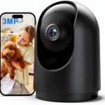 FINEAK 2K Security Camera Indoor Night Vision 2 Way Audio-0