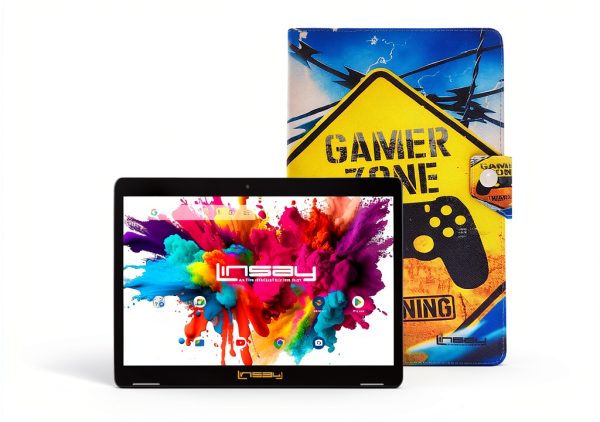 LINSAY 10.1 Inch Octa Core 128GB Android 15 Tablet Gamer-0