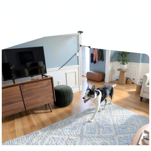 SimpliSafe Smart Alarm Wireless Indoor Security Camera White-3
