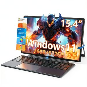 Jumper 2 in 1 Laptop Tablet 15.4 Inch Touchscreen 16GB RAM-0