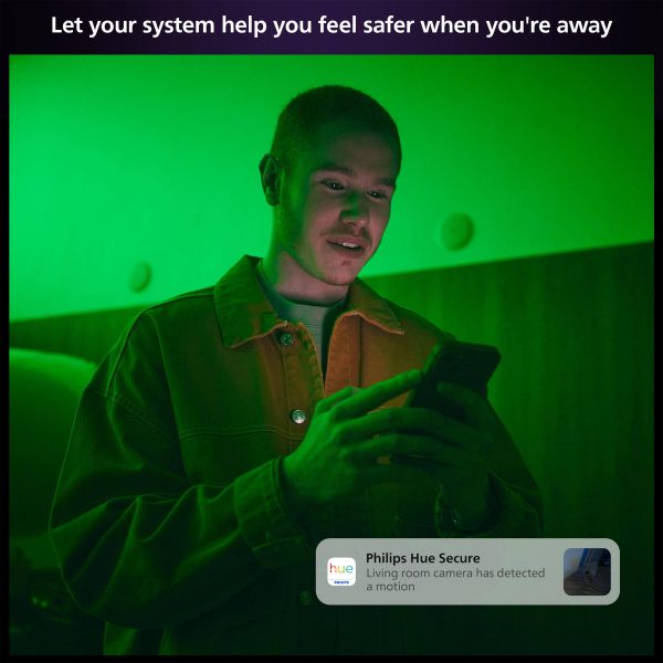 Philips Hue Wired Security Camera 1080p HD Live Stream-7