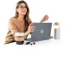 HP Chromebook Plus 14 2K Touchscreen Laptop Intel Core N355-4