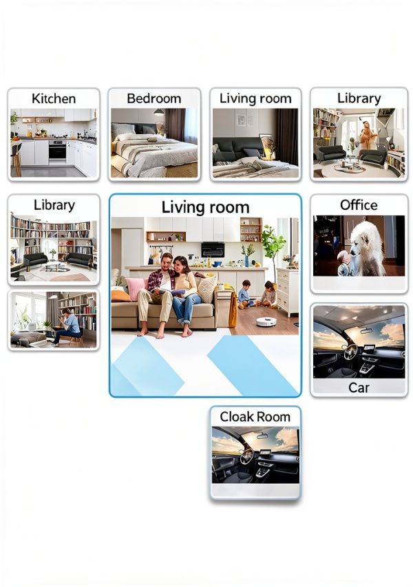 Cluzine Mini 5G WiFi Camera HD Indoor Security Night Vision-5