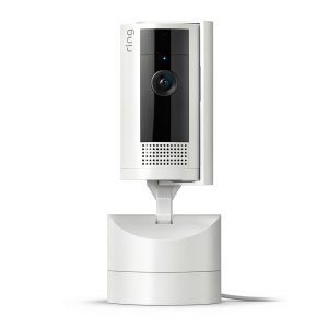 Ring Pan Tilt Indoor Security Cam 360 Coverage Live View-0