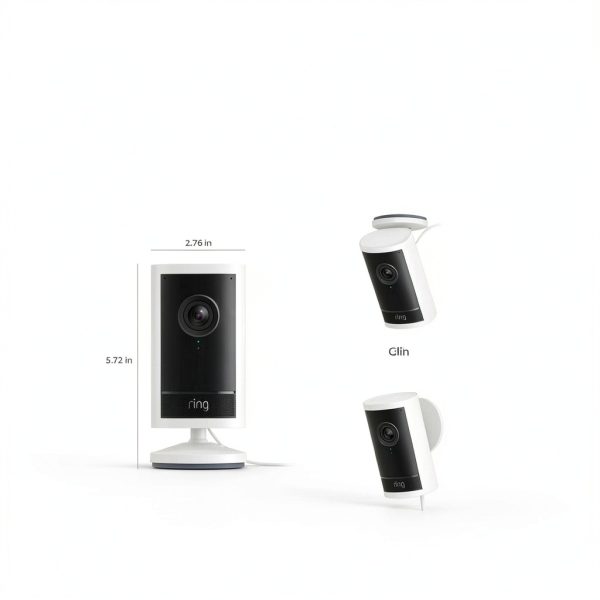 Ring Outdoor Cam Pro 4K Security Camera Black White-6