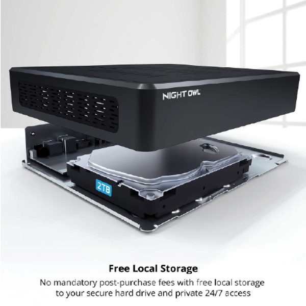 Night Owl 8 Channel NVR 6K Cameras 2TB Storage Expandable-9