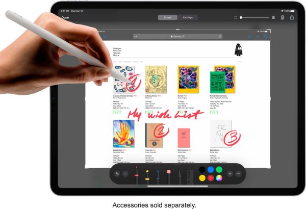 Apple iPad Pro 12.9 Refurbished Wi-Fi 128GB Space Gray-5